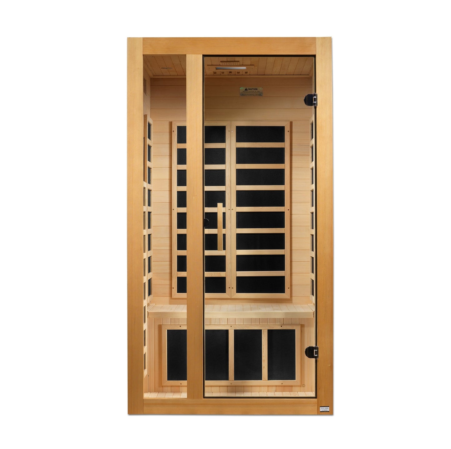 Dynamic Saunas Gracia Elite 1-Person Full Spectrum Infrared Sauna on white background
