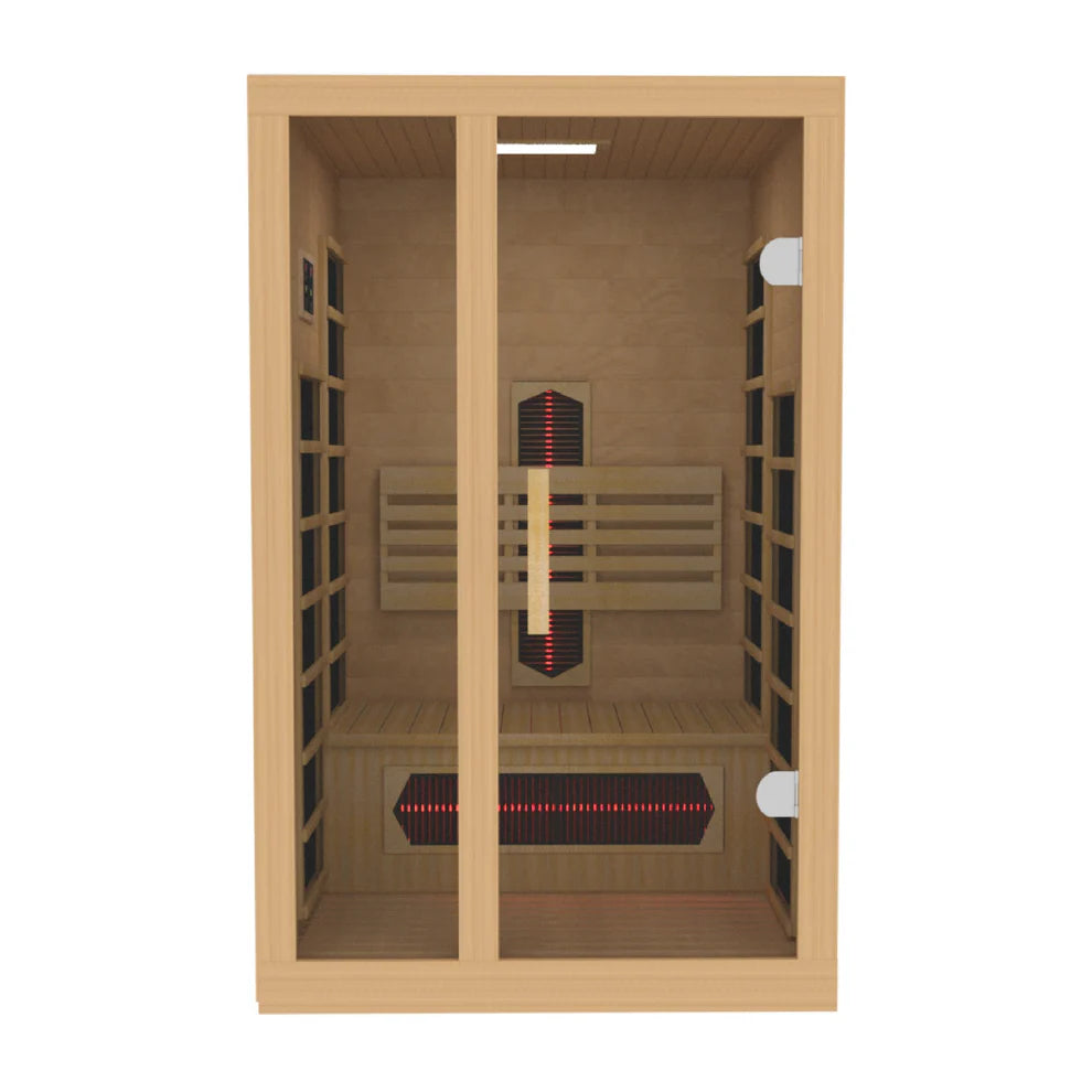 Dynamic Saunas Gracia 1-2 Person Full Spectrum Infrared Sauna