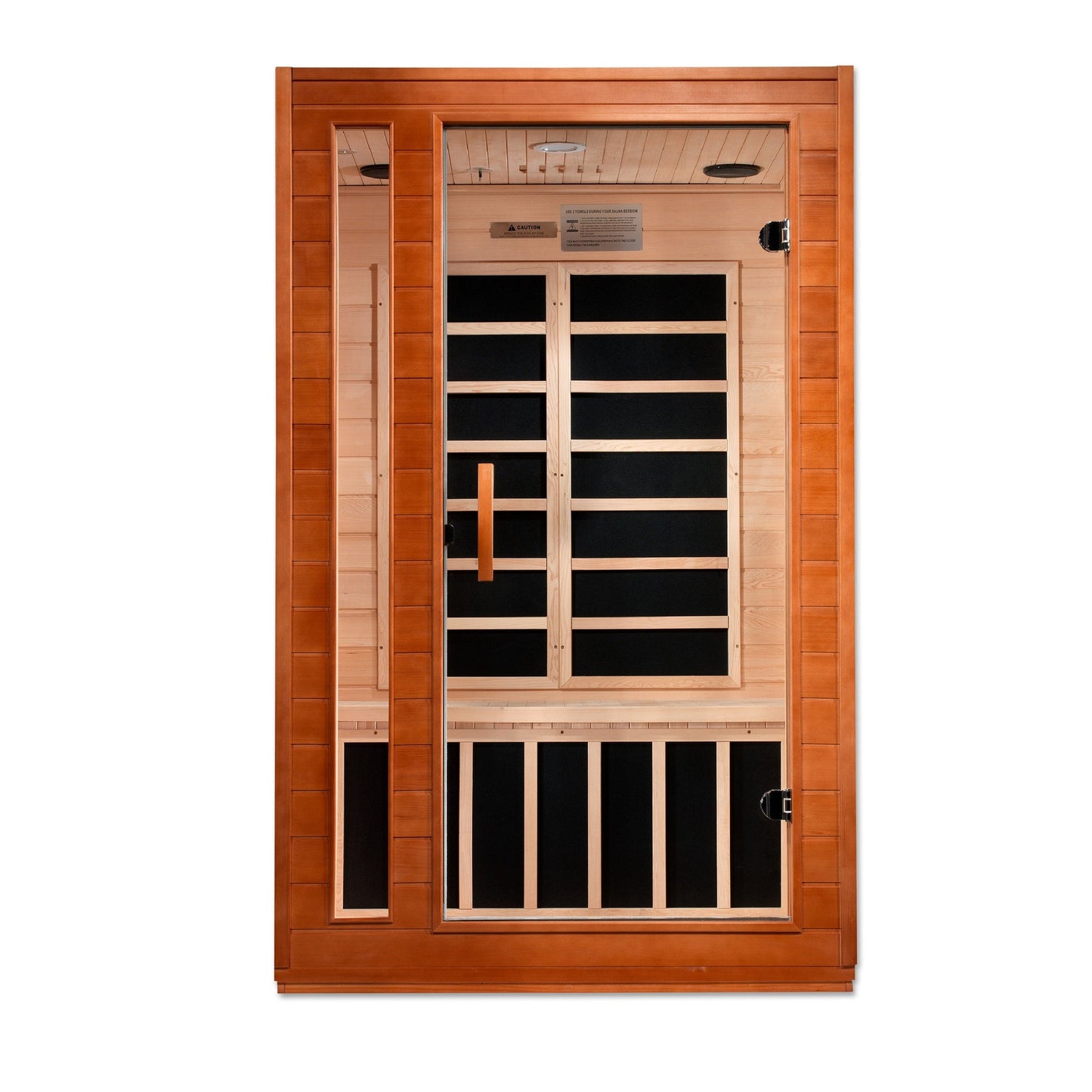 Dynamic Cordoba 2-Person Low EMF Far Infrared Sauna front view