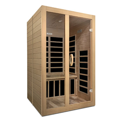 Dynamic Santiago 2 Person Low EMF FAR Infrared Sauna