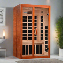 Load image into Gallery viewer, Dynamic Santiago 2 Person Low EMF FAR Infrared Sauna