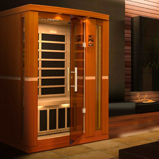 Dynamic Saunas Low EMF Far Infrared Sauna DYN-6220-01, Vittoria Edition