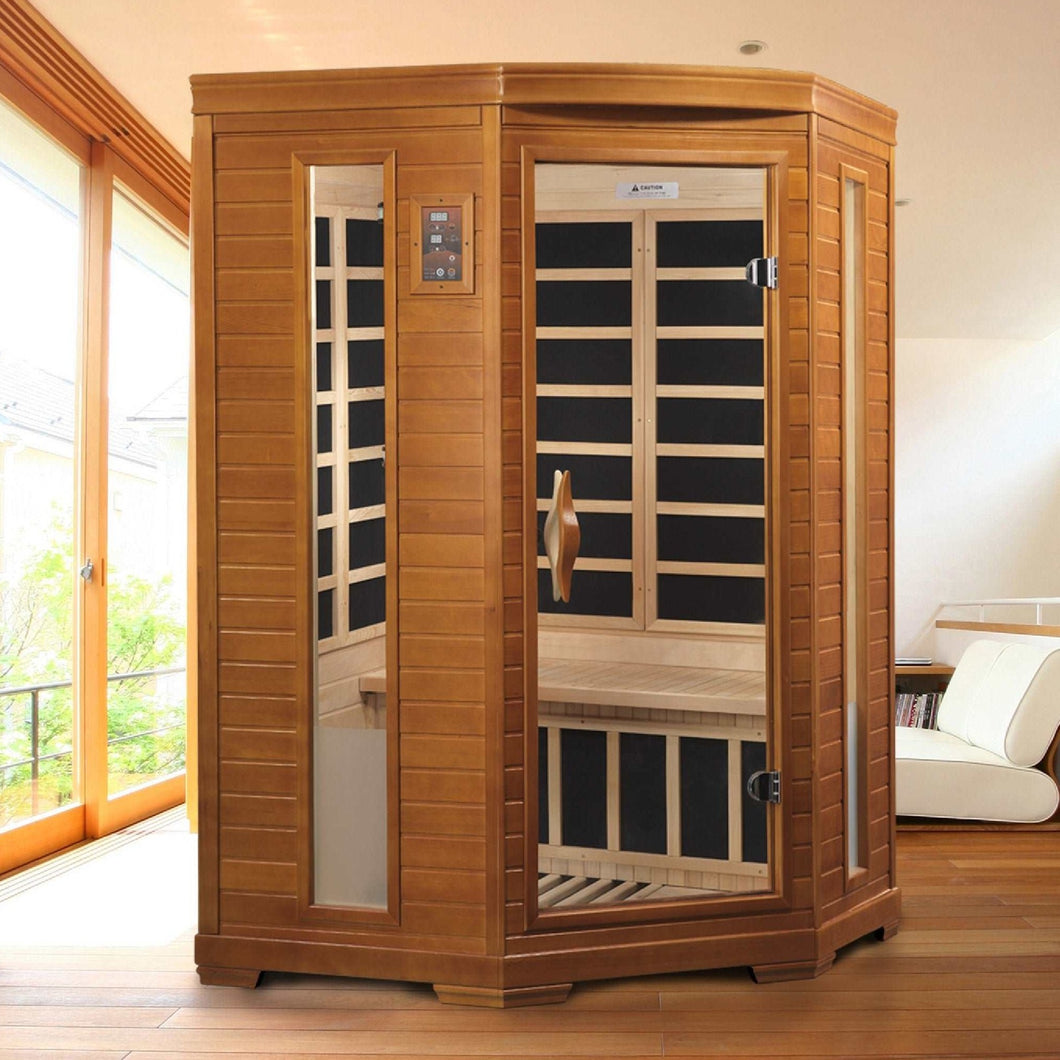 Dynamic Saunas Low EMF Far Infrared Sauna DYN-6225-02, Heming Edition