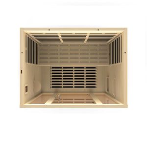 Dynamic Ultra Low EMF Far Infrared Sauna DYN-6315-02 - Top View Interior