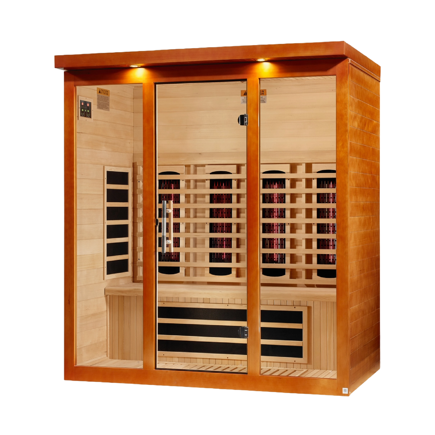 Dynamic Vila Grande 4 Person Full Spectrum Near Zero Far Infrared Sauna DYN-6415-03