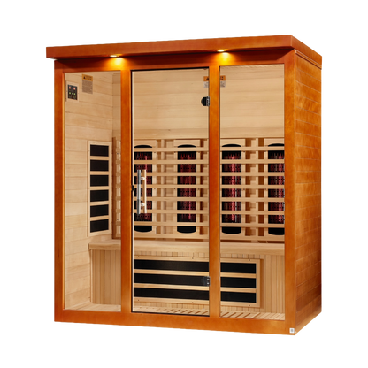 Dynamic Vila Grande 4 Person Full Spectrum Near Zero Far Infrared Sauna DYN-6415-03