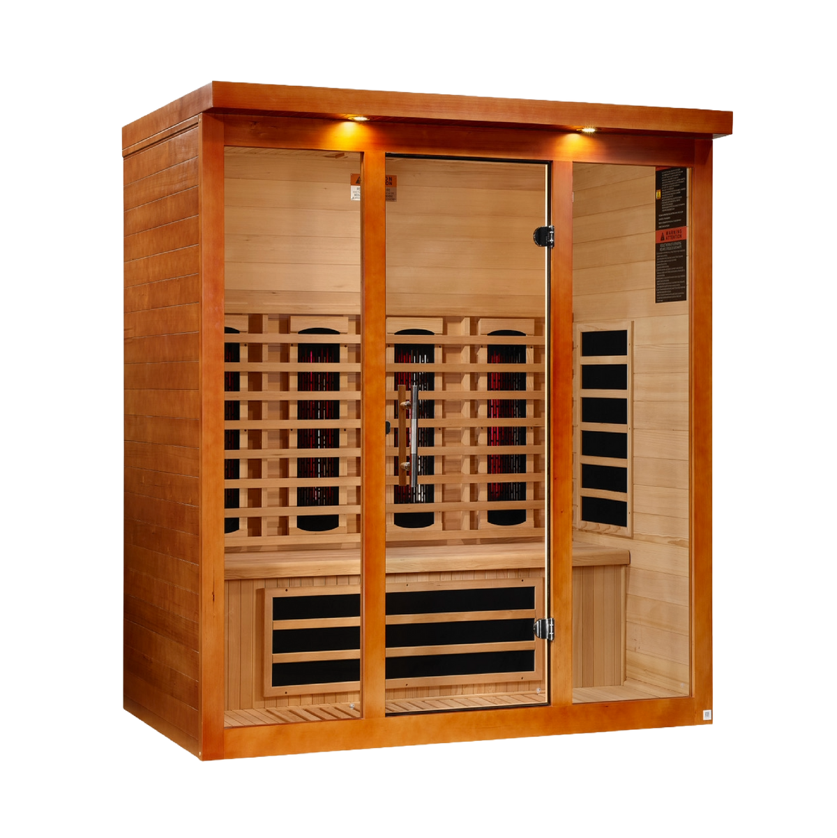 Dynamic Vila Grande 4 Person Full Spectrum Infrared Sauna DYN-6415-03 FS, right view