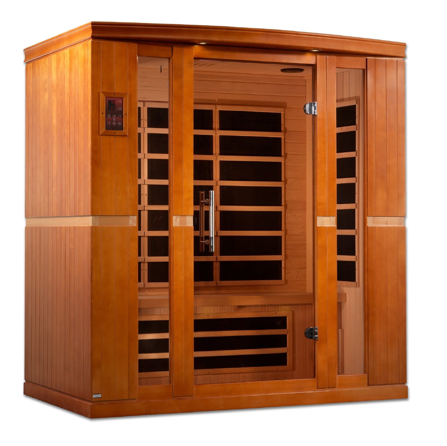 Dynamic Bergamo Elite 3-Person Low EMF Far Infrared Sauna - Side