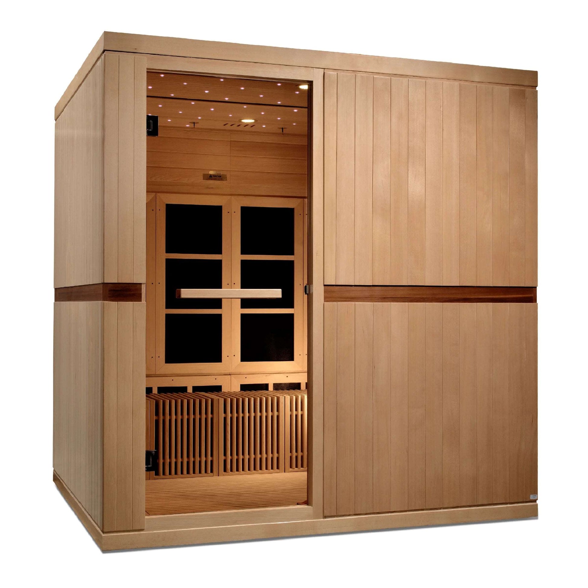 Golden Designs Catalonia 8 Person Infrared Sauna For Yoga 