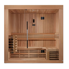 Load image into Gallery viewer, Golden Designs Copenhagen 3 Person Steam Sauna 