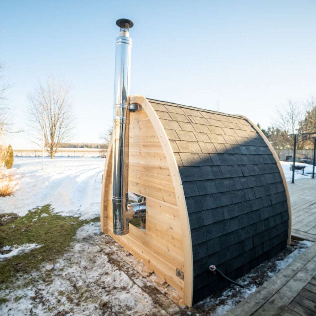 Dundalk Leisurecraft Mini Pod Outdoor Sauna 3
