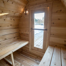 Load image into Gallery viewer, Dundalk Leisurecraft Mini Pod Outdoor Sauna Interior