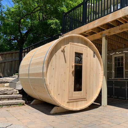 Dundalk Leisurecraft Harmony 4-Person Barrel Sauna