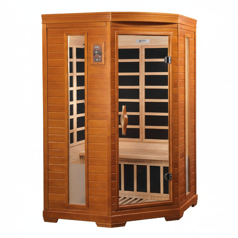 Dynamic Saunas Low EMF Far Infrared Sauna DYN-6225-02, Heming Edition