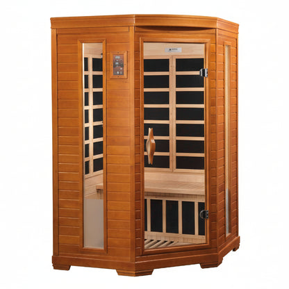 Dynamic Saunas Low EMF Far Infrared Sauna DYN-6225-02, Heming Edition
