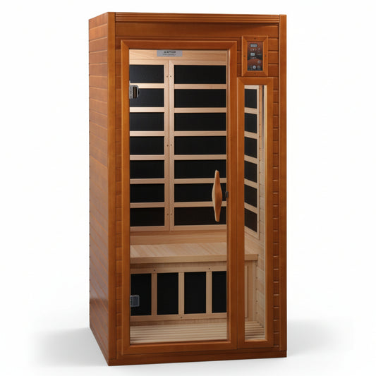Dynamic Saunas Low EMF Far Infrared Sauna DYN-6106-01, Barcelona Edition