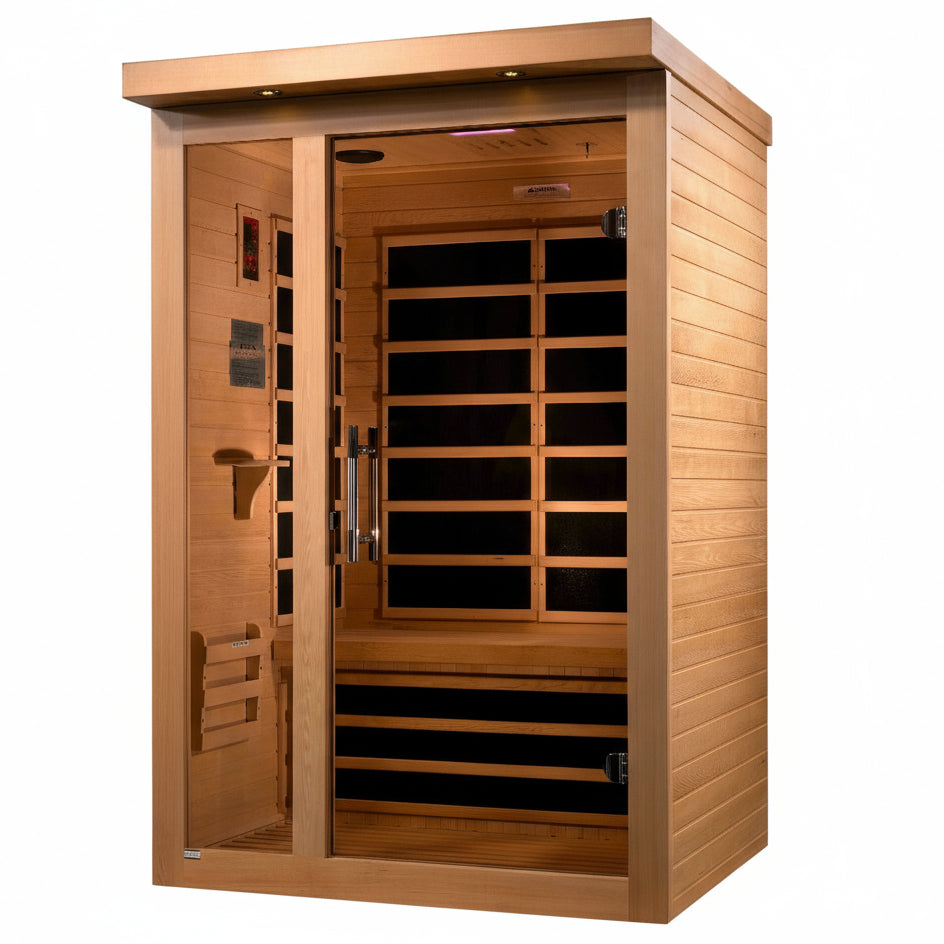 Dynamic Llumeneres 2-Person Full Spectrum Infrared Sauna – Sun