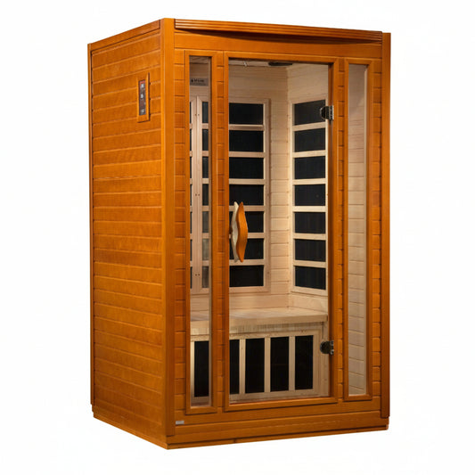 Dynamic Saunas San Marino 2 Person Low EMF Far Infrared Sauna DYN-6206-01