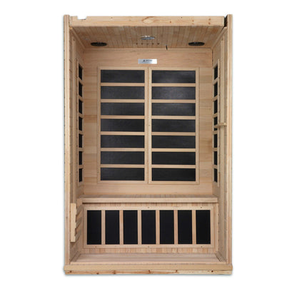 Dynamic Saunas Low EMF Far Infrared Sauna DYN-6210-01, Venice - Interior