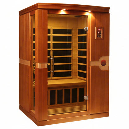Dynamic Saunas Venice Low EMF Far Infrared Sauna DYN-6210-01 on white background