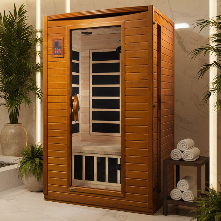 Dynamic Low EMF Far Infrared Sauna DYN-6202-03, Versaille Edition