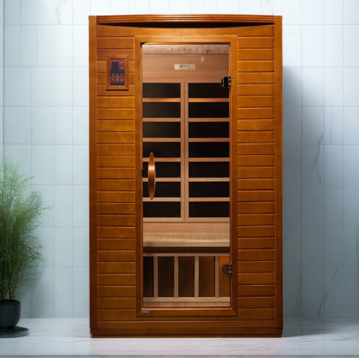 Dynamic Saunas Low EMF Far Infrared Sauna DYN-6202-03-Elite, Versaille Elite Edition
