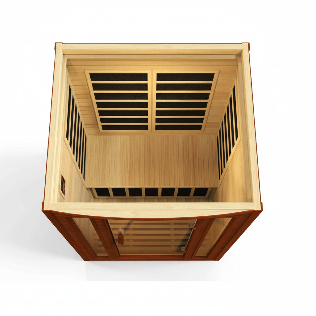 Dynamic Low EMF Far Infrared Sauna DYN-6206-01, San Marino Edition