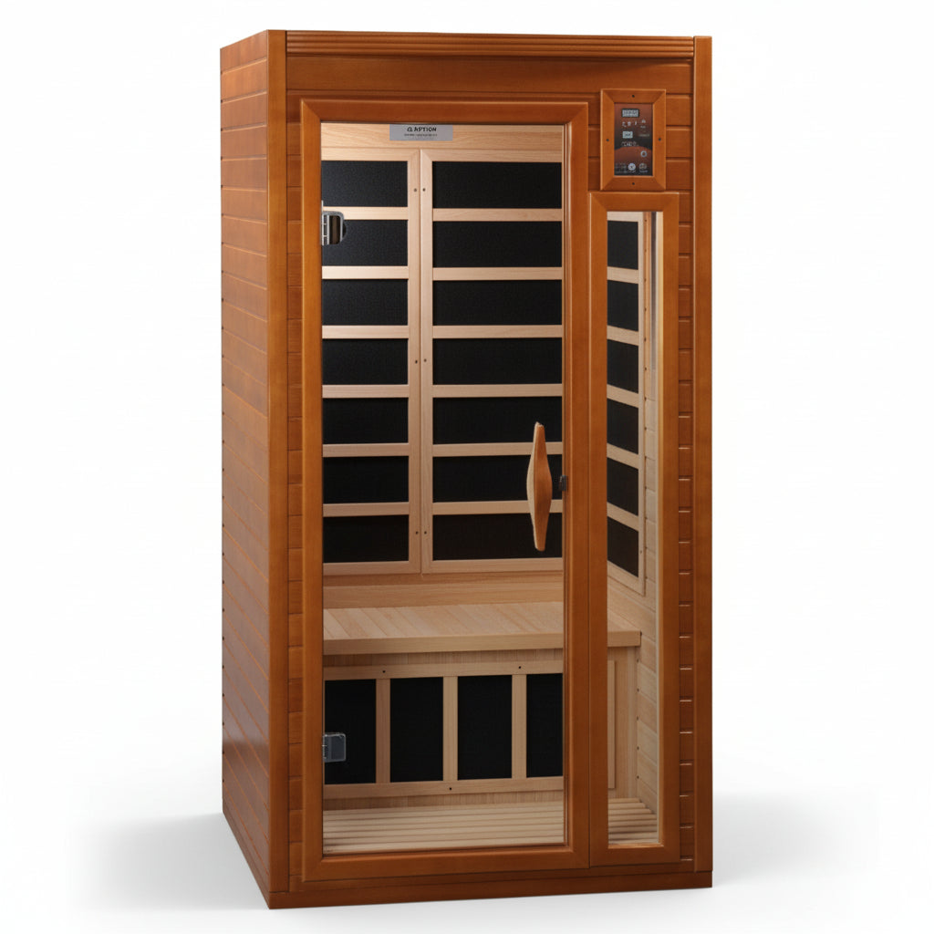 Dynamic Saunas Low EMF Far Infrared Sauna DYN-6106-01, Barcelona Edition