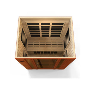 Dynamic Low EMF Far Infrared Sauna DYN-6306-02, Bellagio Edition - Angled Top View