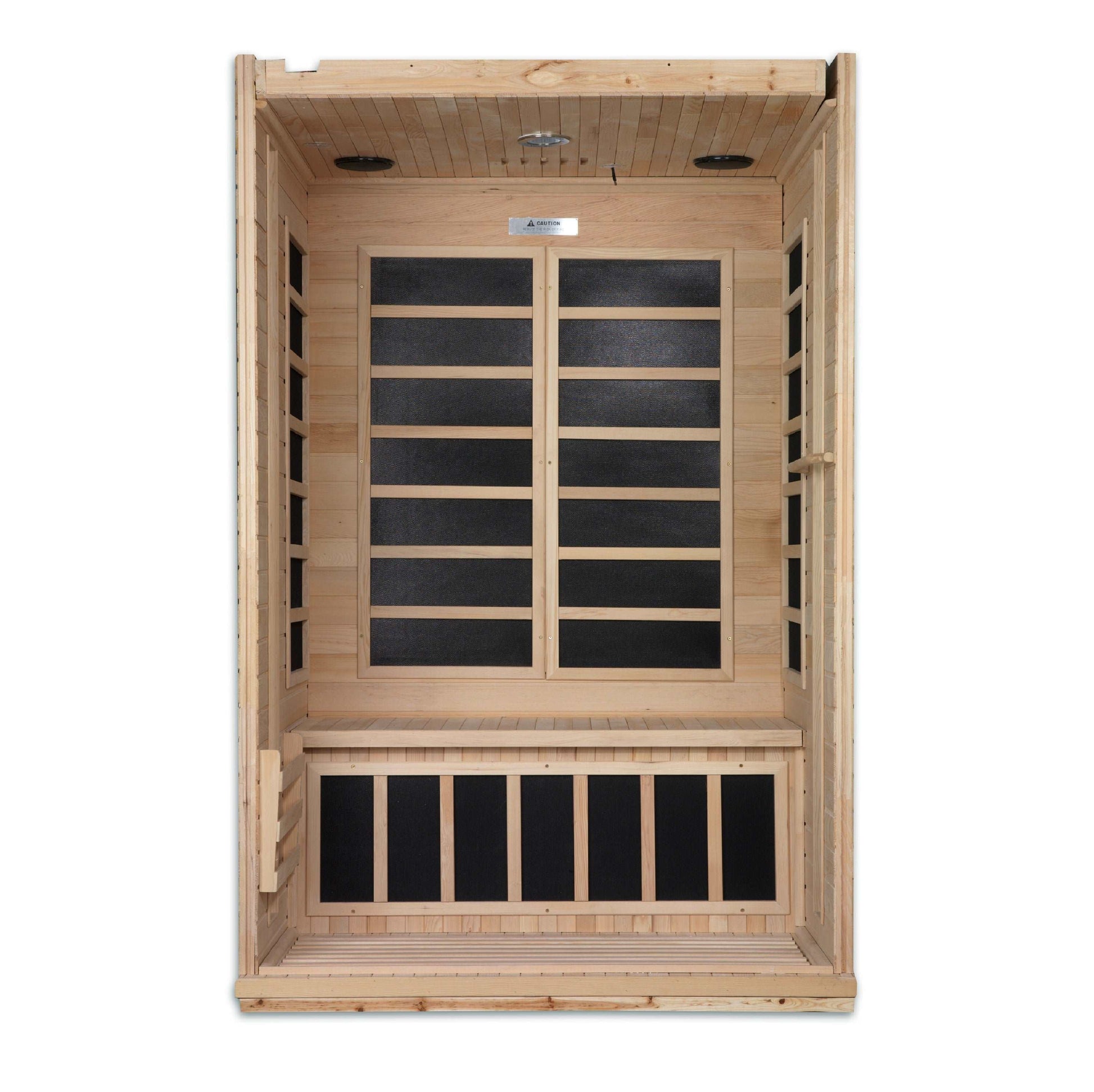 Dynamic Saunas Low EMF Far Infrared Sauna DYN-6210-01, Venice - Interior