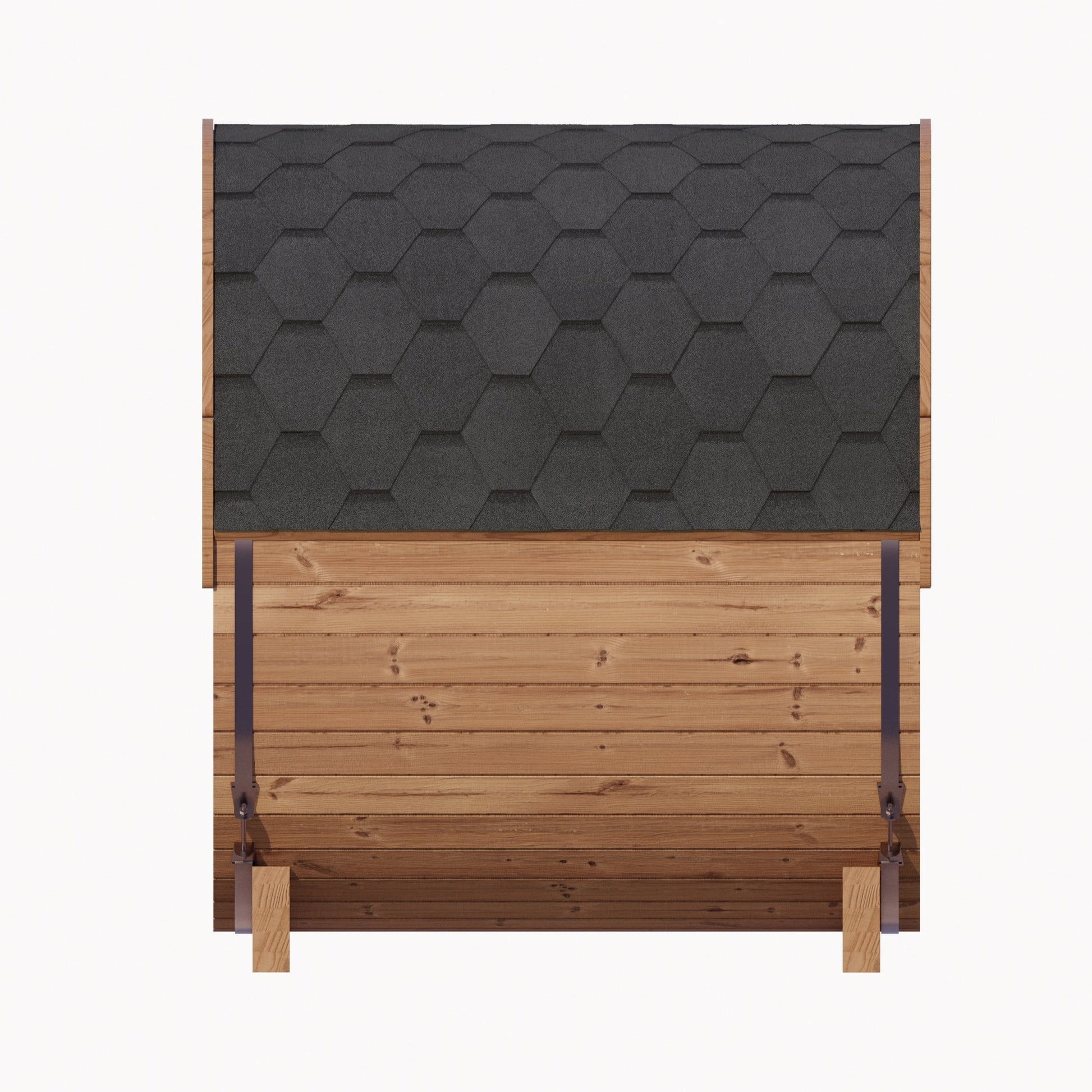 SaunaLife E6 Barrel Sauna Side View