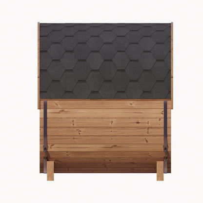 SaunaLife E6 Barrel Sauna Side View