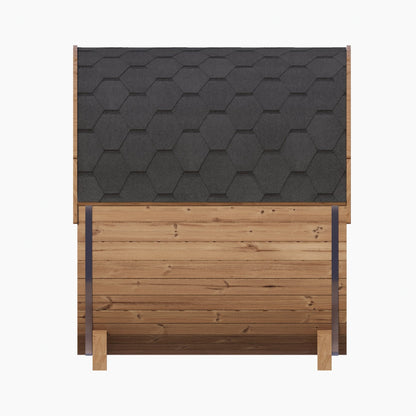 SaunaLife E6 Barrel Sauna Side View 2