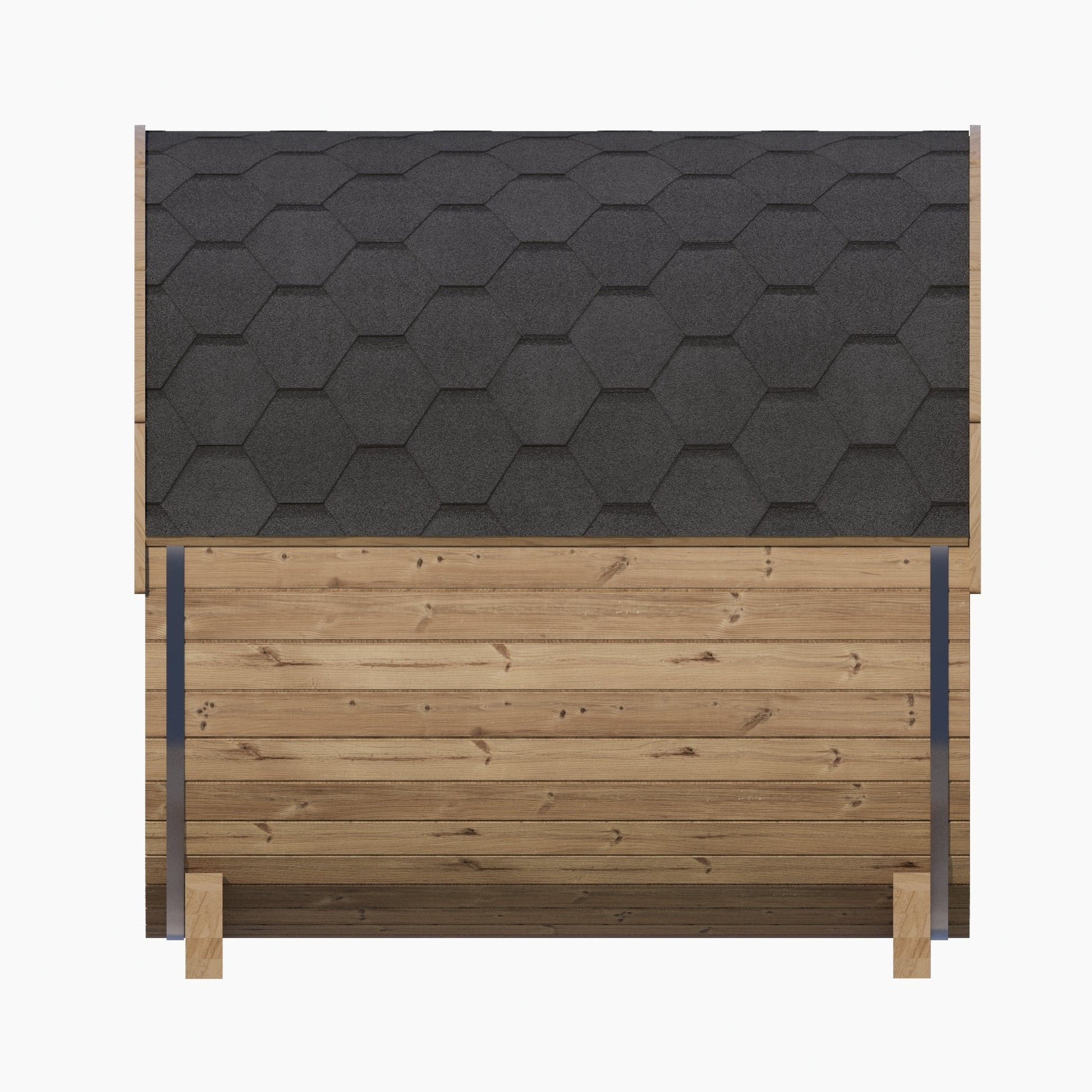 SaunaLife E7 4 Person Barrel Sauna Side View 2