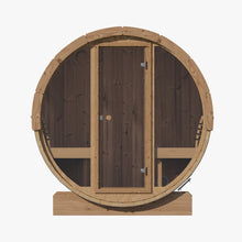 Load image into Gallery viewer, SaunaLife E7G 4 Person Barrel Sauna - Front View