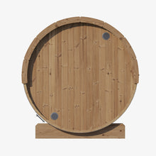 Load image into Gallery viewer, SaunaLife E7G 4 Person Barrel Sauna - Rear View