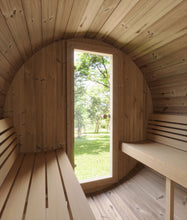 Load image into Gallery viewer, SaunaLife E8 6 Person Barrel Sauna Interior View 2