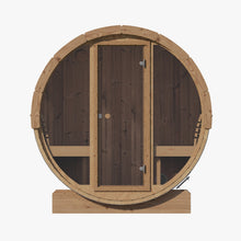 Load image into Gallery viewer, SaunaLife E8G 6 Person Barrel Sauna Front View