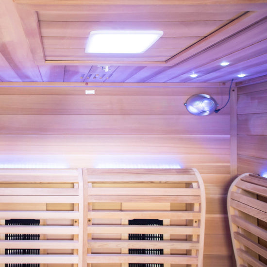 Sun Home Luminar 2 Person Outdoor Infrared Sauna