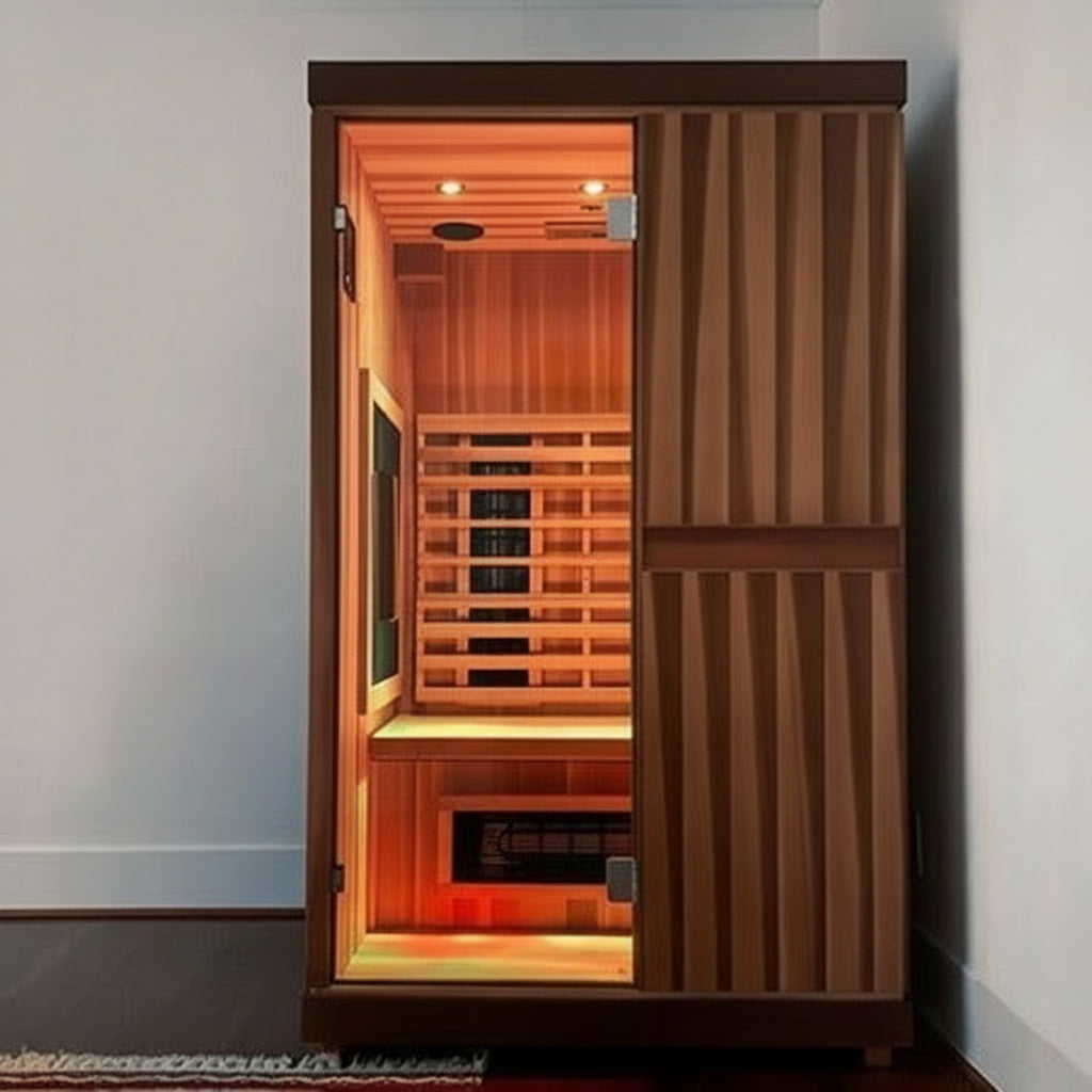 Finnmark Designs FD-2 Full Spectrum Infrared Sauna Inside House