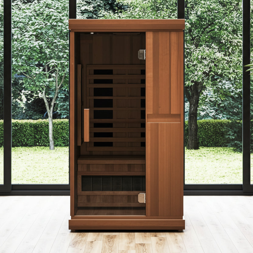 Finnmark Designs FD-1 Full Spectrum Infrared Sauna Exterior - Straight On