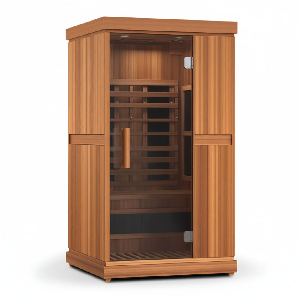 Finnmark Designs FD-1 Full Spectrum 1 Person Infrared Sauna – Sun