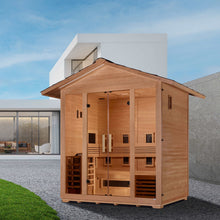 Load image into Gallery viewer, Gargellen 5 Person Hybrid Outdoor Sauna