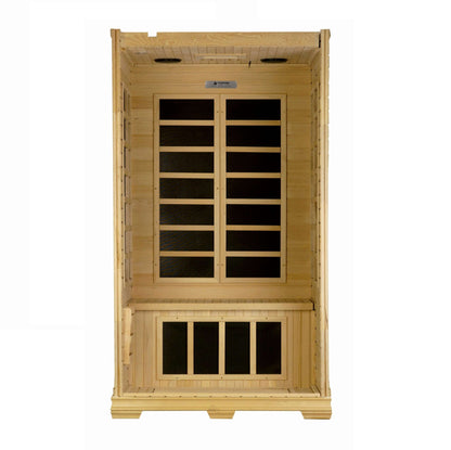 Studio Elite 1-2 Person Near Zero Far Infrared Sauna GDI-6109-01 Elite