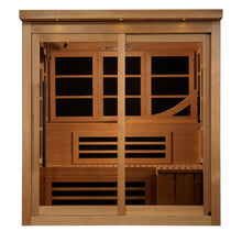 Load image into Gallery viewer, Monaco Elite 6 Person Near Zero EMF Far Infrared Sauna