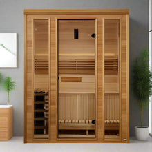 Load image into Gallery viewer, Golden Designs Andermatt 3 Person Traditional Sauna