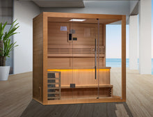 Load image into Gallery viewer, Forssa 3 Person Indoor Traditional Steam Sauna