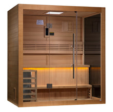 Load image into Gallery viewer, Forssa 3 Person Indoor Traditional Steam Sauna