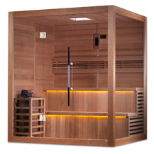 Load image into Gallery viewer, Golden Designs Kuusamo Edition 6 Person Traditional Sauna GDI-7206-01