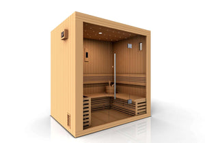 Copenhagen 3 Person Traditional Sauna GDI-7389-01